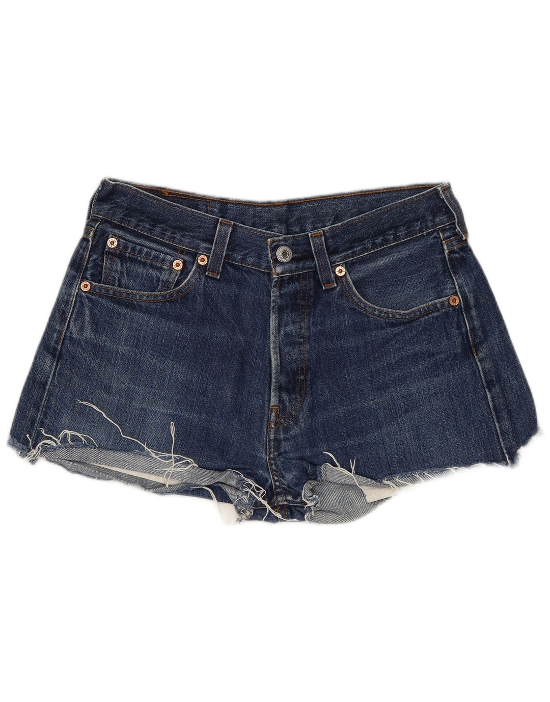 Shorts jeans feminino Levi's 501 W29 azul médio