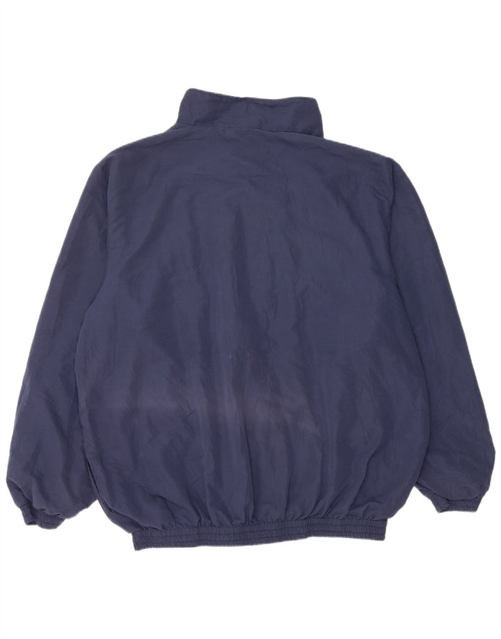 Fila Fato De Treino Masculino Top Jaqueta 2XL Azul Marinho Listrado Poliéster Esportes