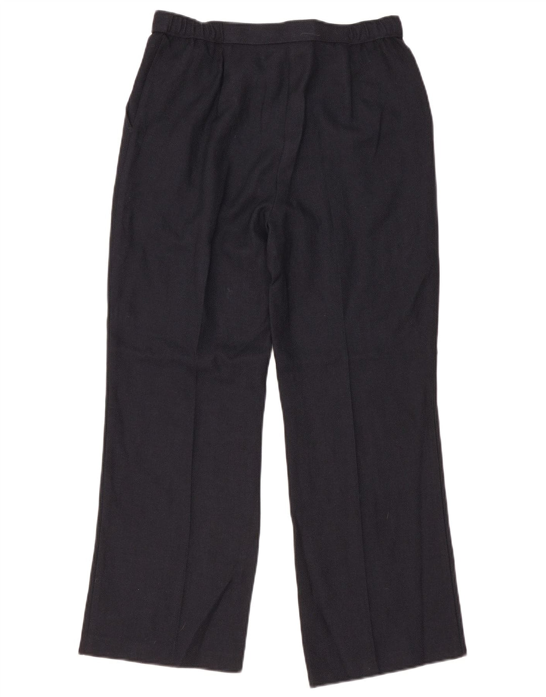 Calça Chino Feminina Marks & Spencer Reino Unido 12 Médio W30 L27 Azul Marinho