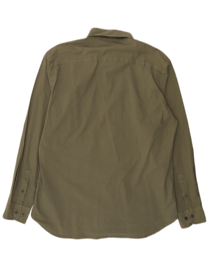 Camisa masculina Avirex XL algodão cáqui