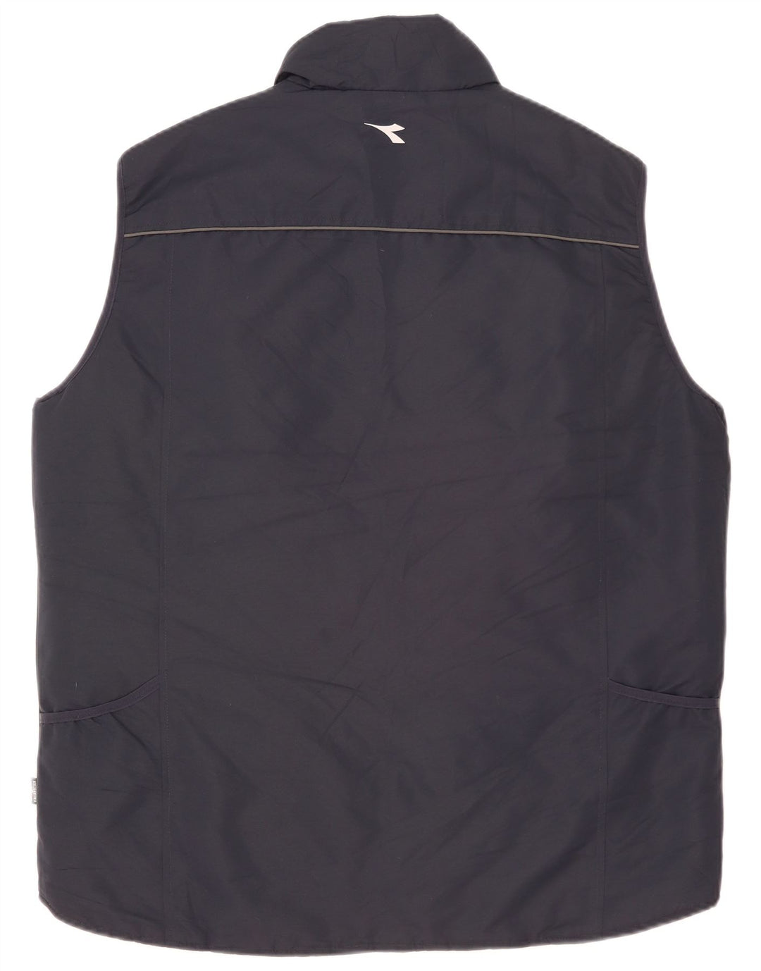 Diadora Womens Utility Gilet UK 24 3XL Azul Marinho Poliéster