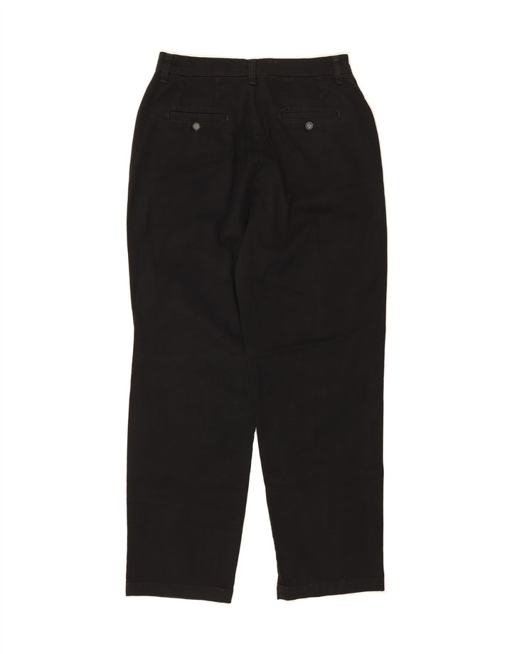 LEE Womens Straight Casual Trousers W30 L29 Black Cotton Vintage Lee and Second-Hand Lee from Messina Hembry 