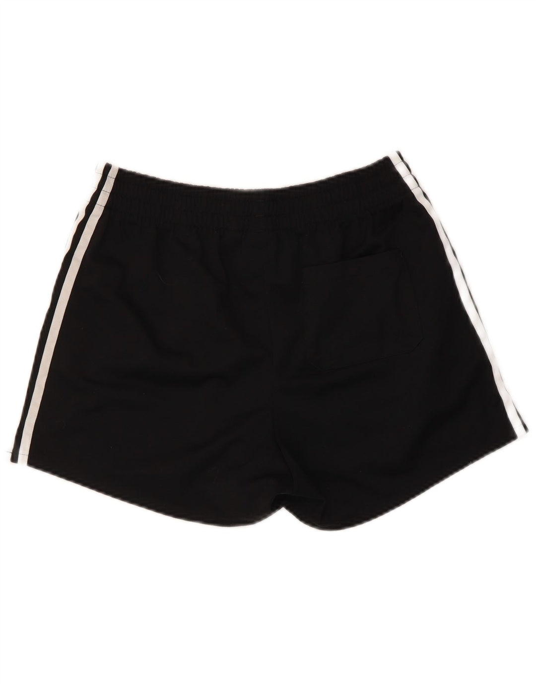 Shorts esportivos femininos Adidas UK 12 poliéster preto médio