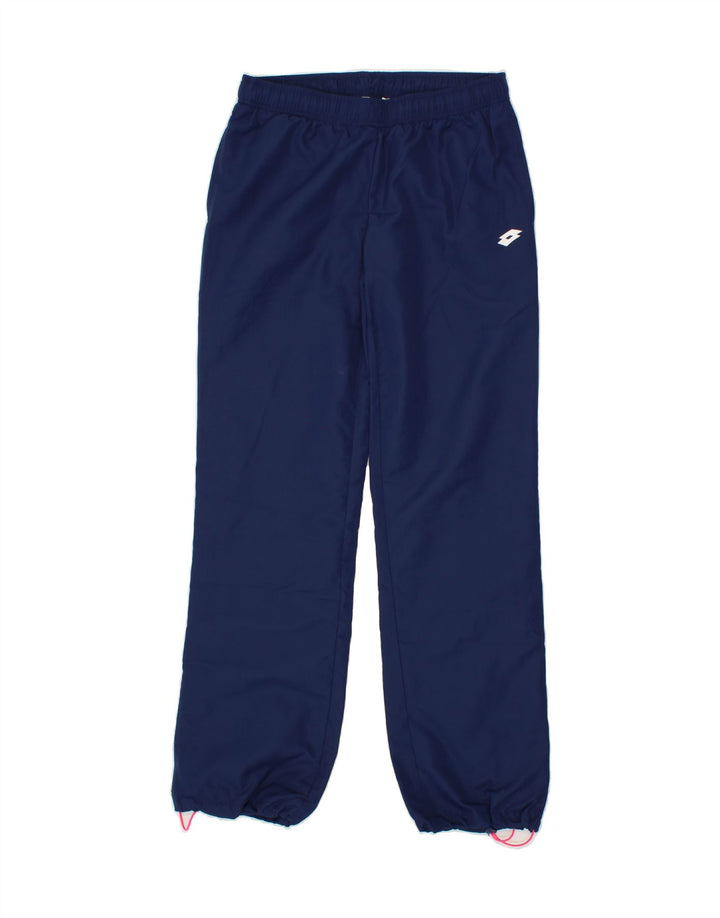 LOTTO Womens Tracksuit Trousers Medium Navy Blue Vintage Lotto and Second-Hand Lotto from Messina Hembry 