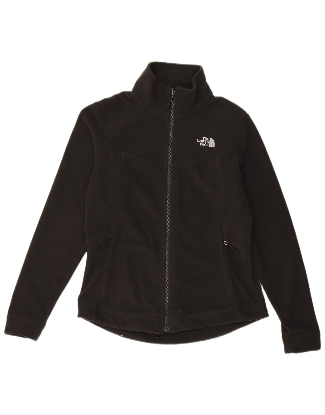 Jaqueta de lã feminina THE NORTH FACE UK 10 poliéster preto pequeno