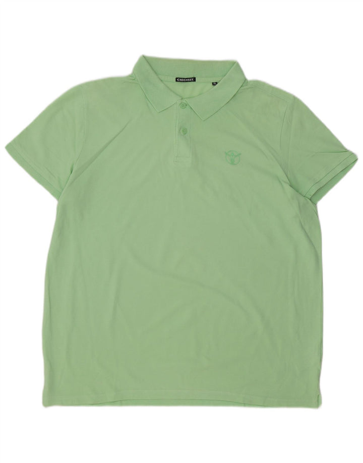 Camisa polo masculina CHIEMSEE XL algodão verde