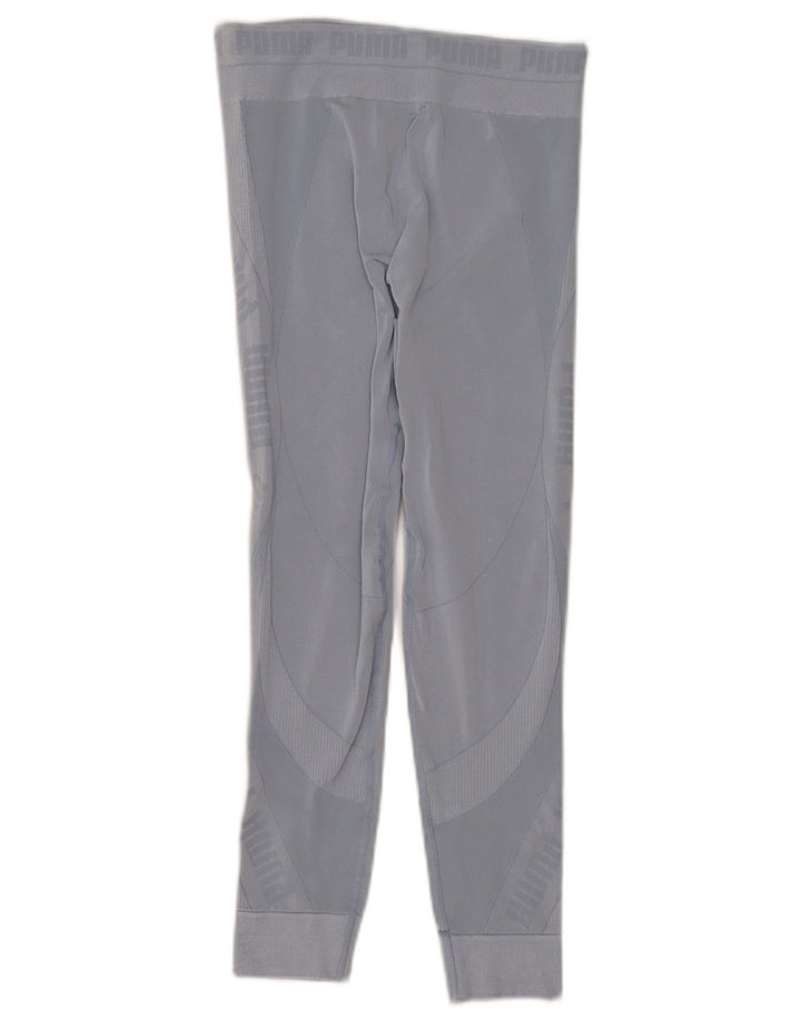 Leggings Puma Feminino UK 8 Pequeno Azul Sintético