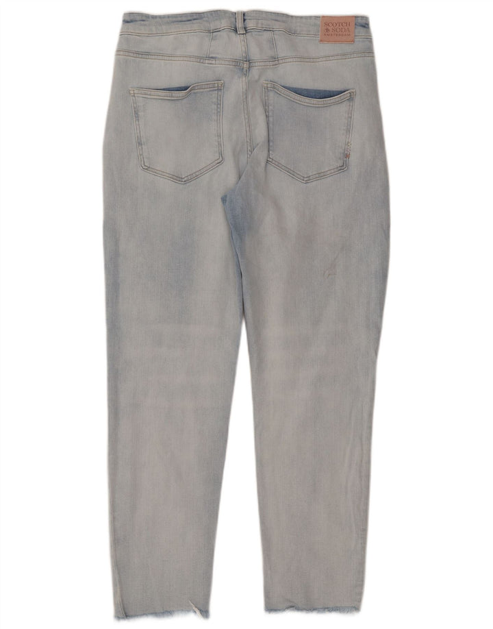 Scotch & Soda Jeans Slim Feminino W31 L28 Algodão Azul