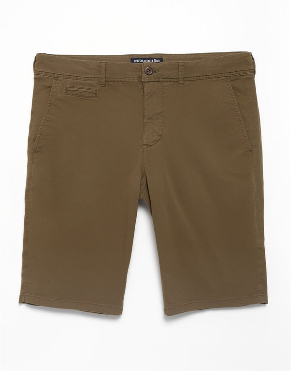 Shorts Chino Masculino Woolrich W34 Grande Caqui