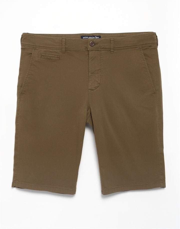 Shorts Chino Masculino Woolrich W34 Grande Caqui