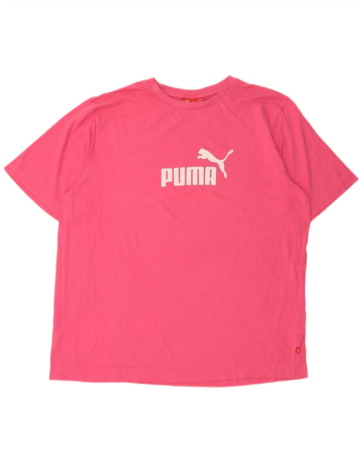 Camiseta gráfica masculina PUMA Top XL rosa