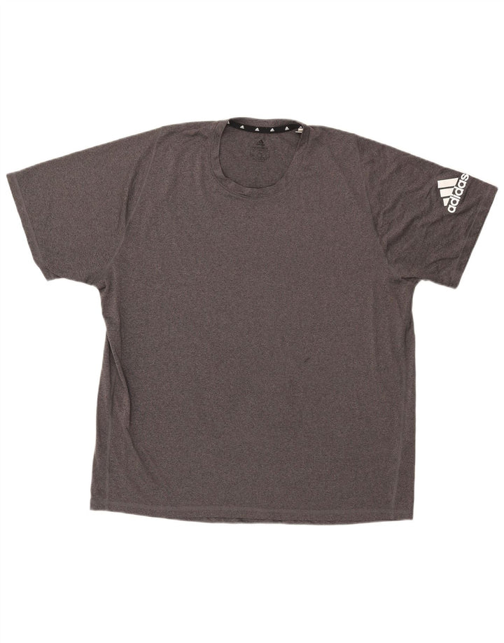 Camiseta Adidas Masculina Aeroready Graphic Top XL Cinza Poliéster