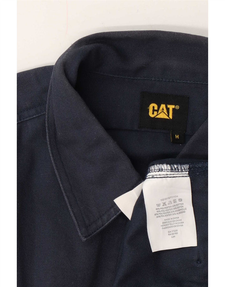 Jaqueta utilitária masculina CAT UK 38 poliéster azul marinho médio