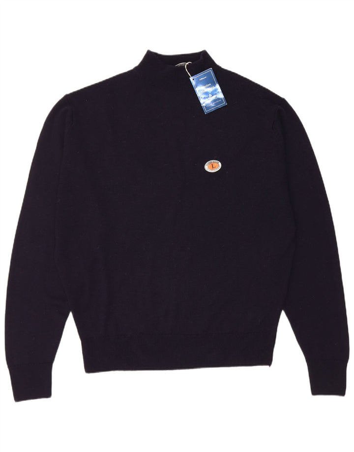 Suéter masculino St. Bernard com ajuste regular e gola tartaruga, grande azul marinho