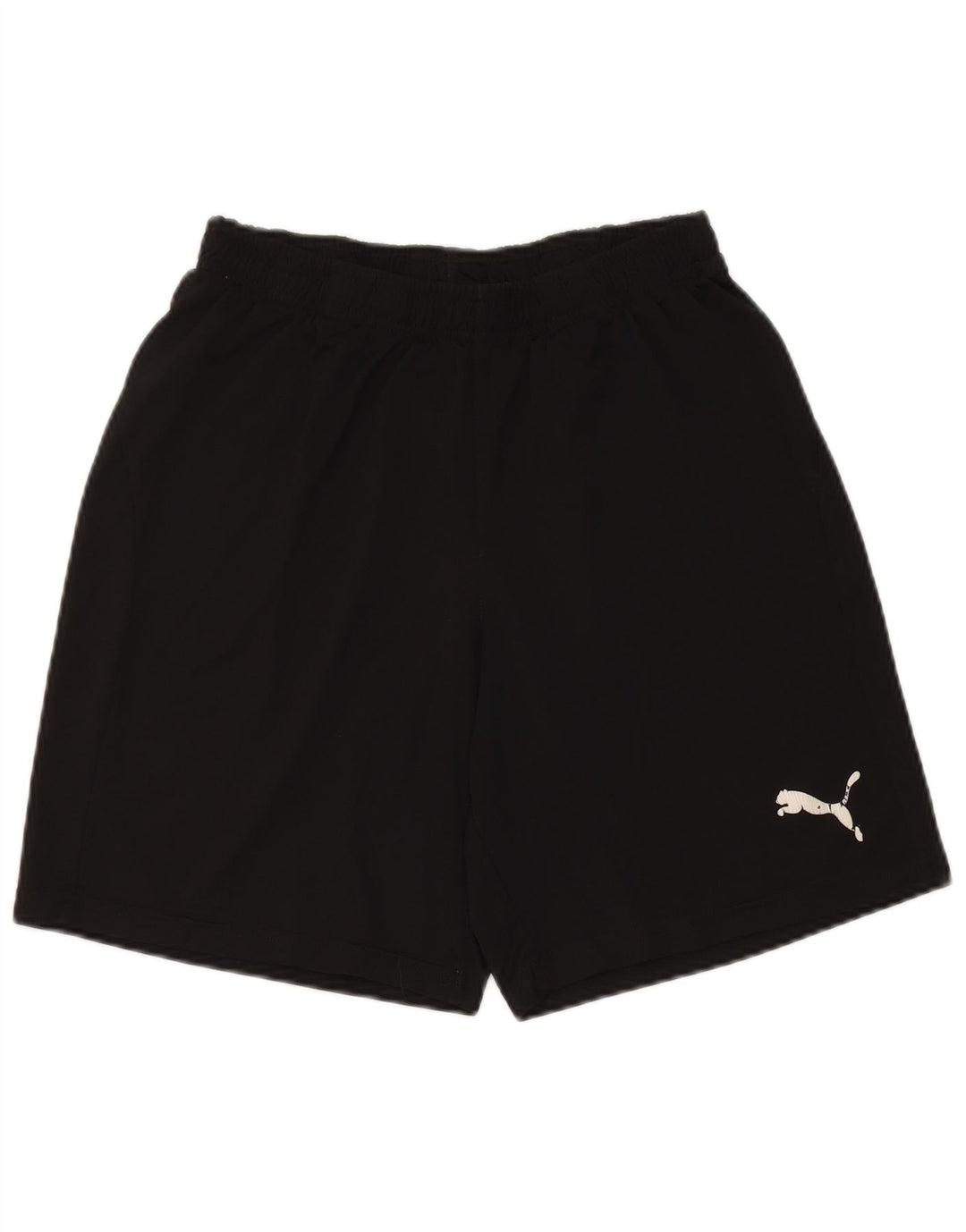 Shorts esportivos masculinos Puma médio preto