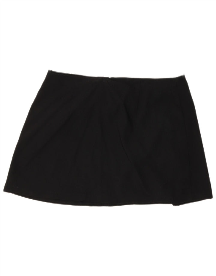 Orsay mini saia envolvente feminina IT 42 médio W30 viscose preta
