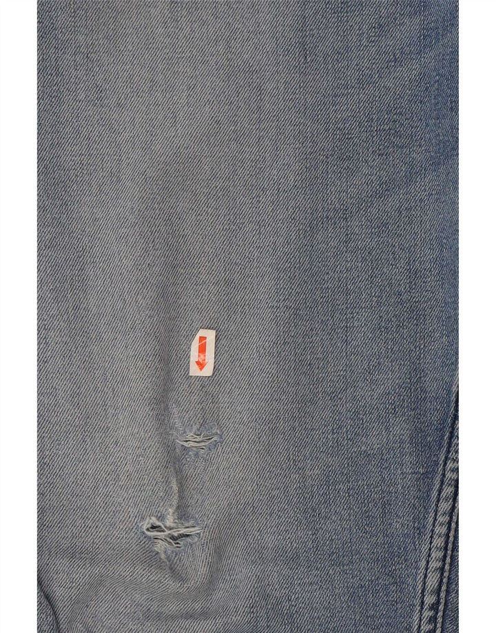 Hugo Boss Masculino Slim Jeans W38 L32 Azul Algodão
