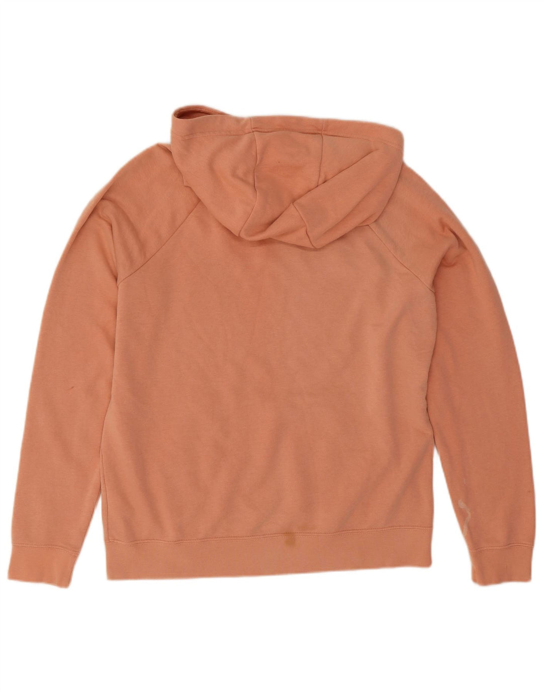 Nike Womens Oversized Hoodie Jumper UK 14 Médio Algodão Rosa