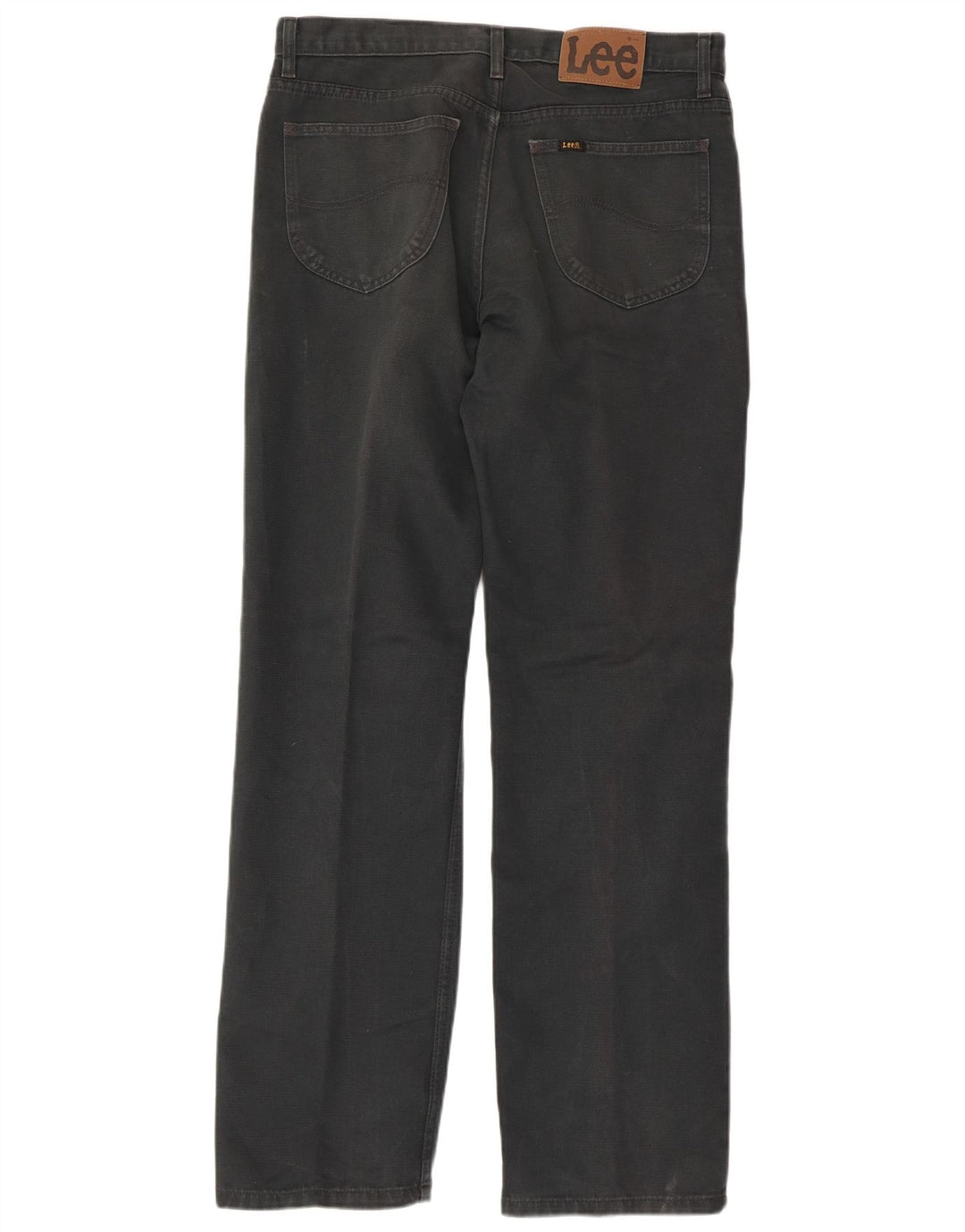 Jeans retos masculinos LEE W34 L32 algodão cinza