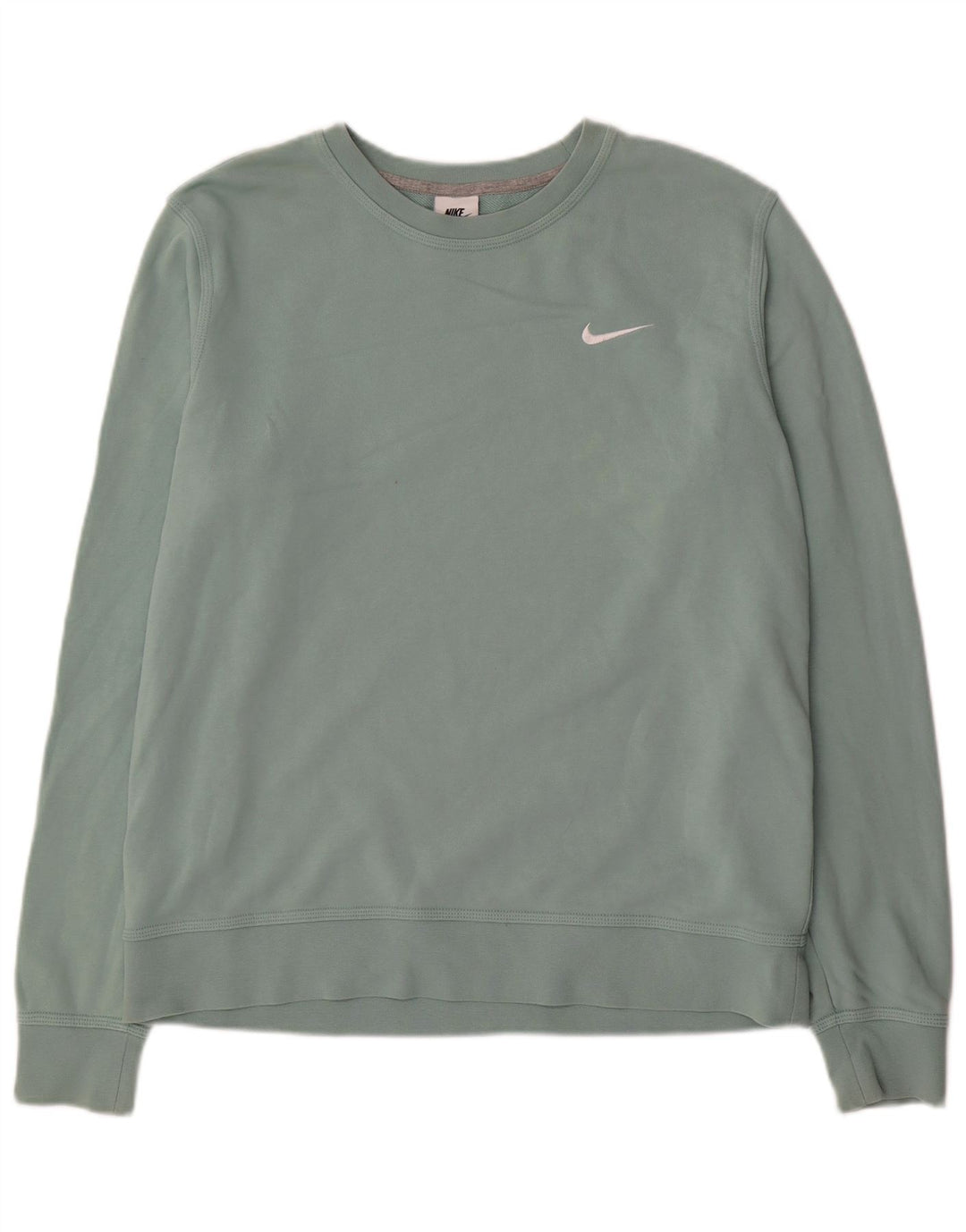 NIKE Mens Moletom Jumper Grande Algodão Azul