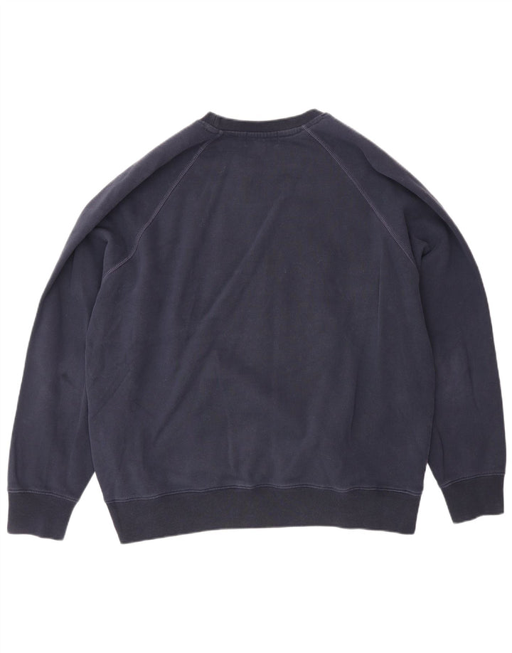 Roy Rogers moletom gráfico masculino jumper grande algodão azul marinho