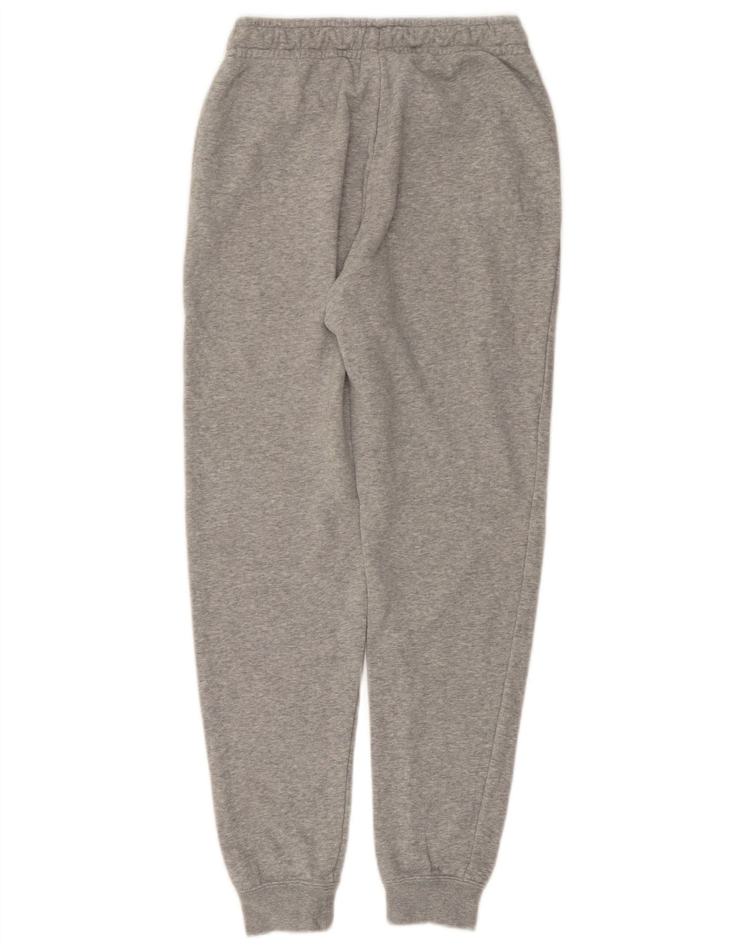 Calça de treino feminina Nike Joggers UK 4 XS cinza manchado de algodão