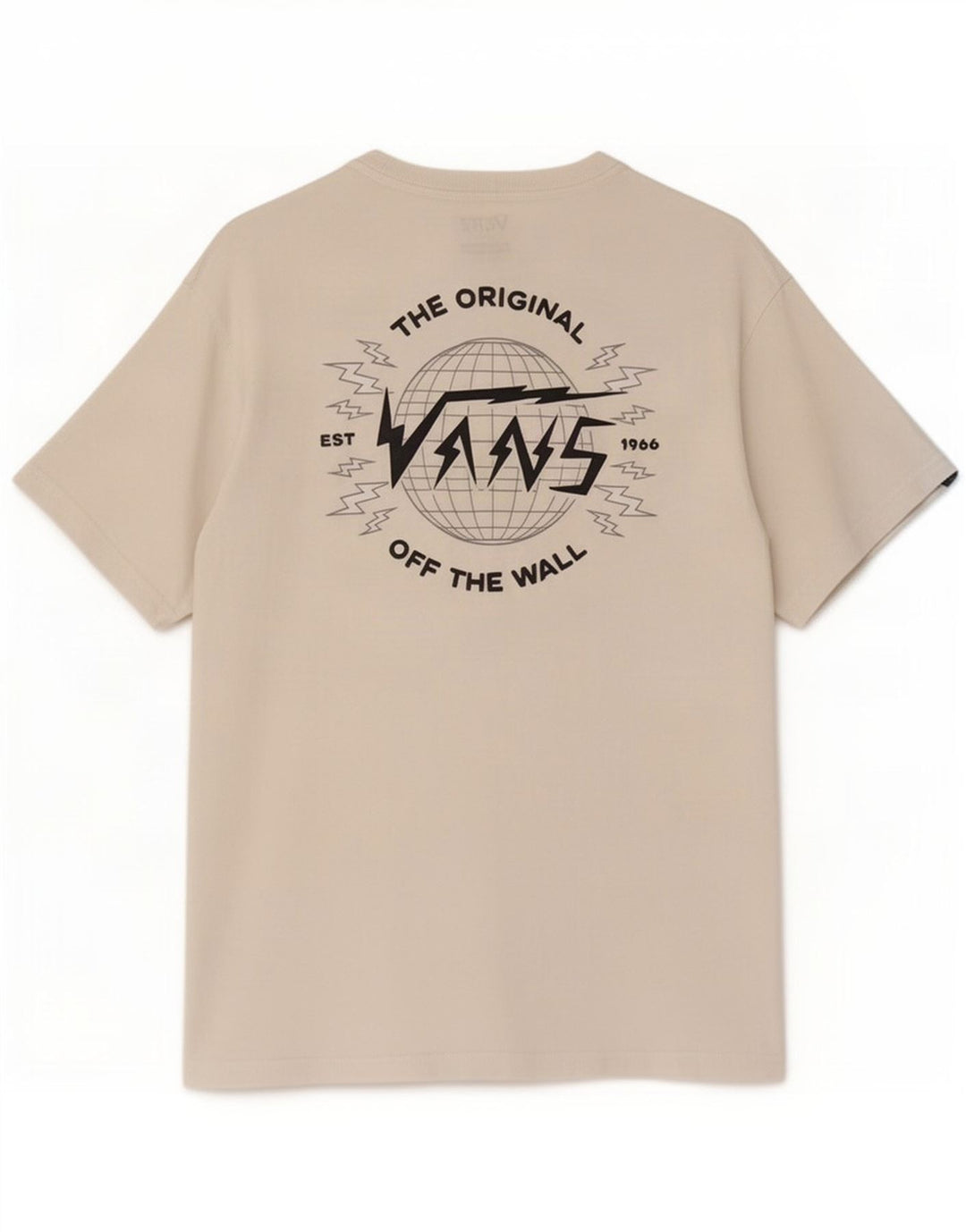 Camiseta Vans Masculina Classic Fit Graphic Top Médio Algodão Branco