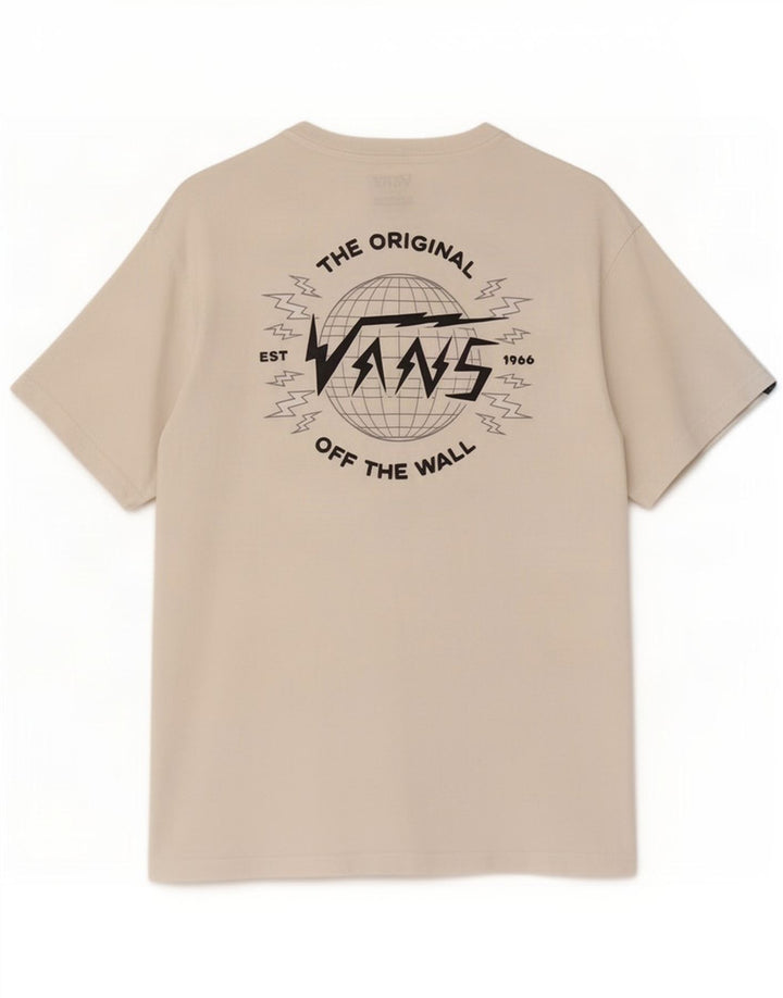 Camiseta Vans Masculina Classic Fit Graphic Top Médio Algodão Branco
