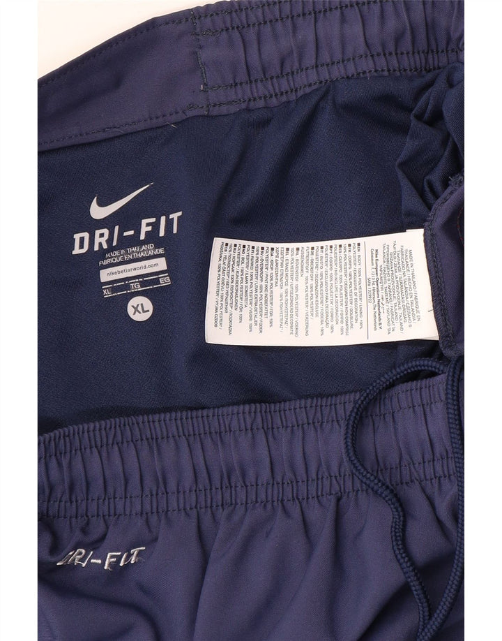 Nike Mens Barcelona Sport Shorts XL Azul Marinho Poliéster