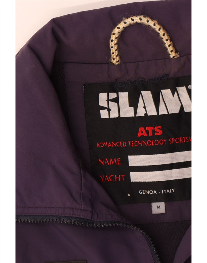 Jaqueta bomber masculina Slam UK 38 nylon roxo médio