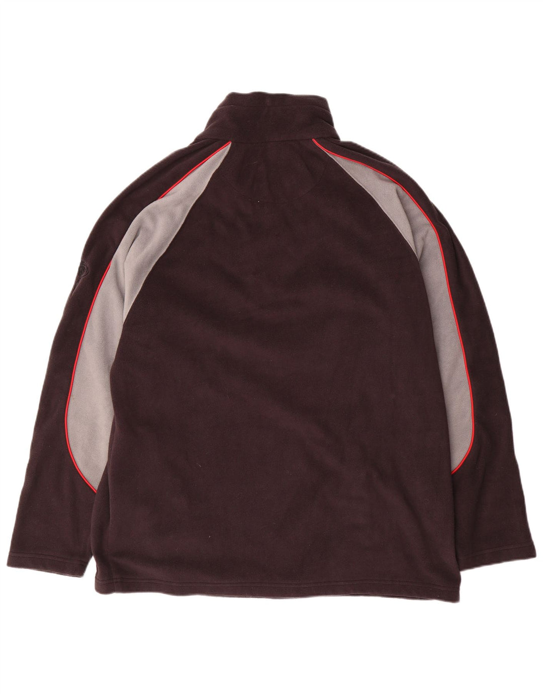 Suéter masculino IGUANA com zíper e gola em lã XL preto colorblock poliéster
