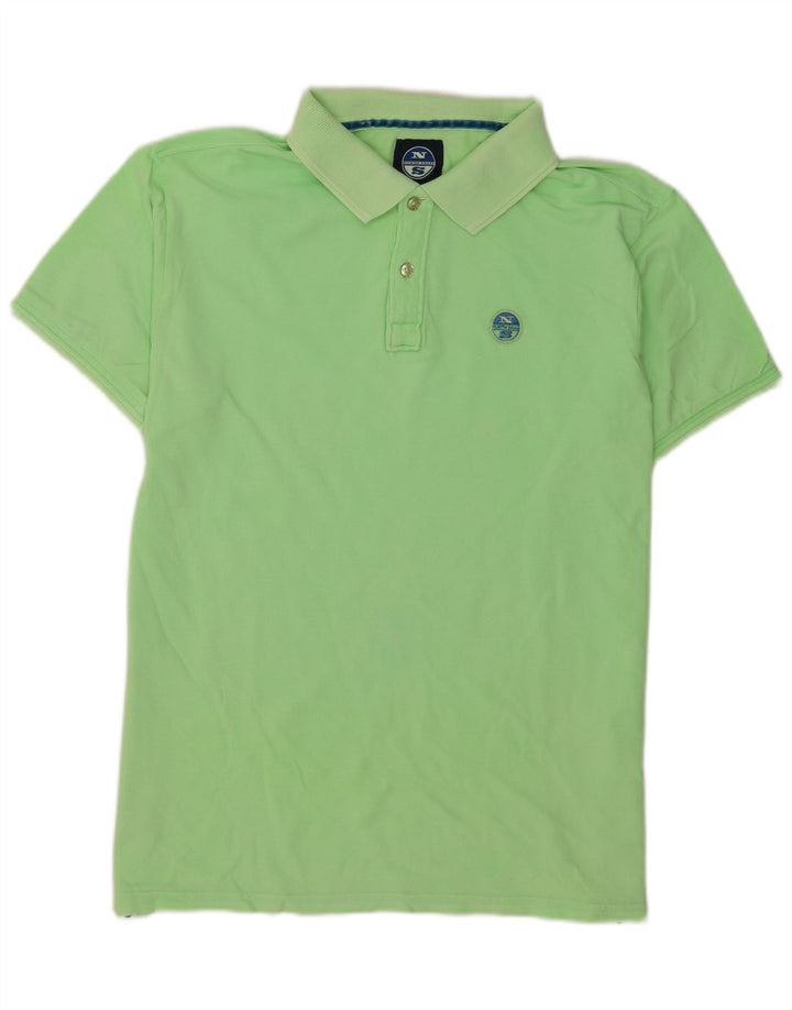 Camisa polo masculina North Sails 2XL algodão verde