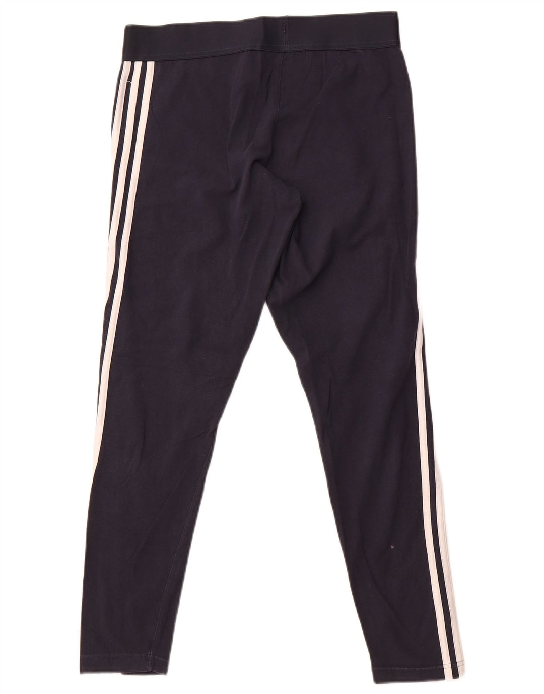 Leggings Adidas Mulher UK 16/18 Grande Azul Marinho