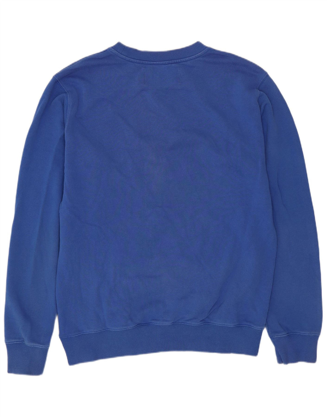 Calvin Klein Jeans Masculino moletom gráfico jumper médio azul algodão