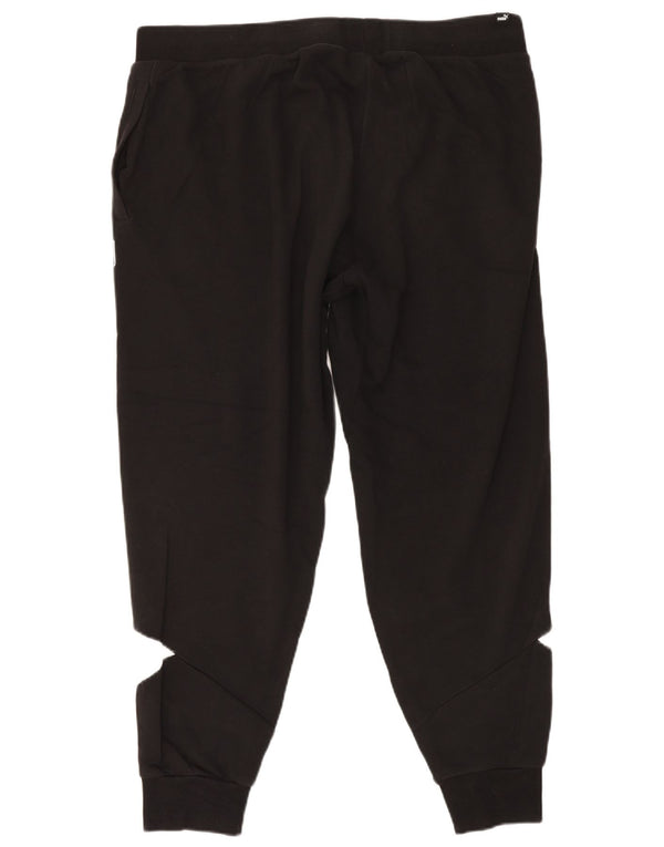 Puma Mens Calças de treino Joggers 2XL Preto Colourblock Algodão