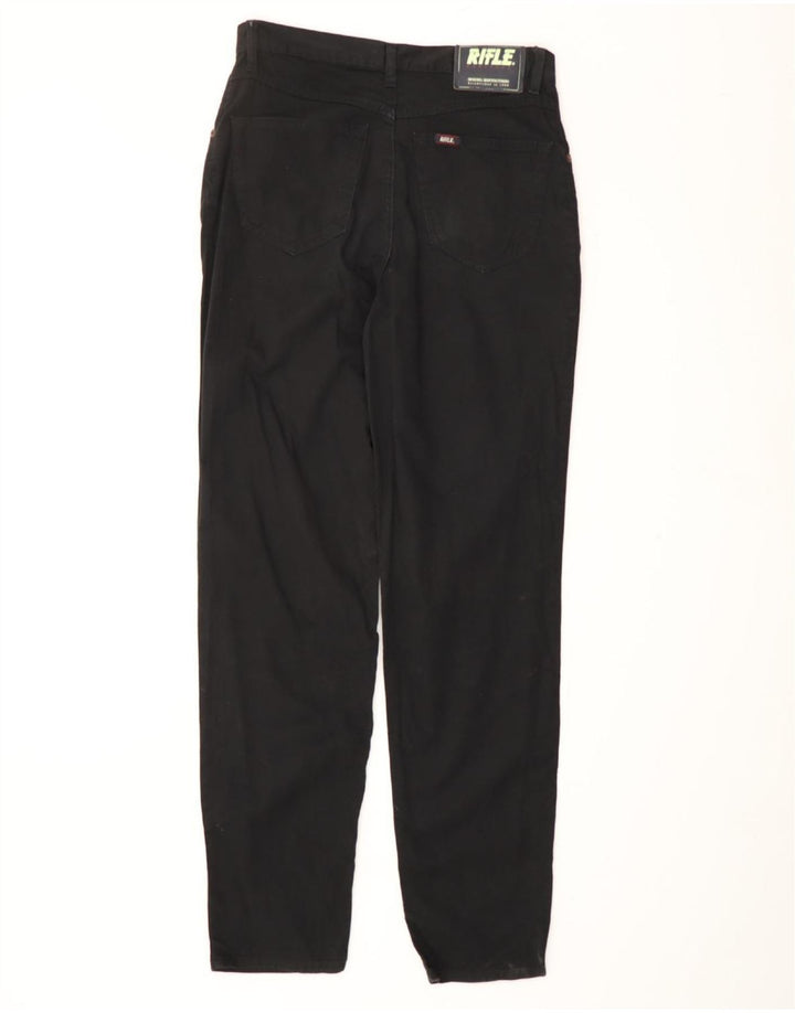RIFLE Mens Slim Jeans W30 L32 Black Cotton Vintage Rifle and Second-Hand Rifle from Messina Hembry 