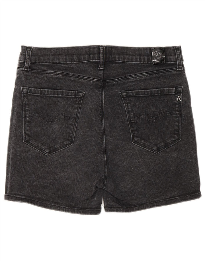 REPLAY Womens Denim Shorts W26 Small Grey