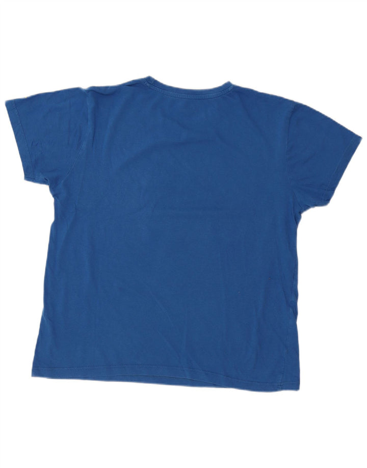 Camiseta masculina gráfica Lotto Top grande azul
