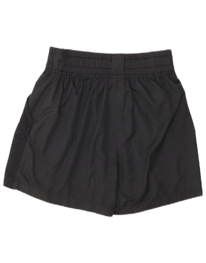 Shorts esportivos femininos NIKE UK 10 pequenos poliéster preto