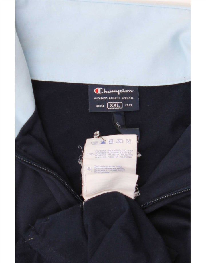 Jaqueta masculina Champion 2XL azul marinho poliéster