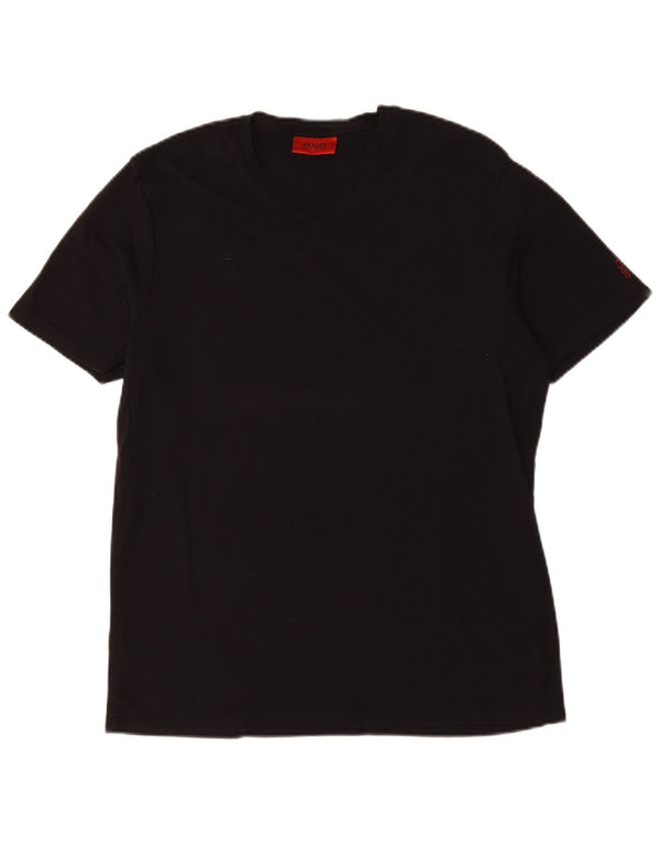 Camiseta masculina Hugo Boss Top XL algodão preto