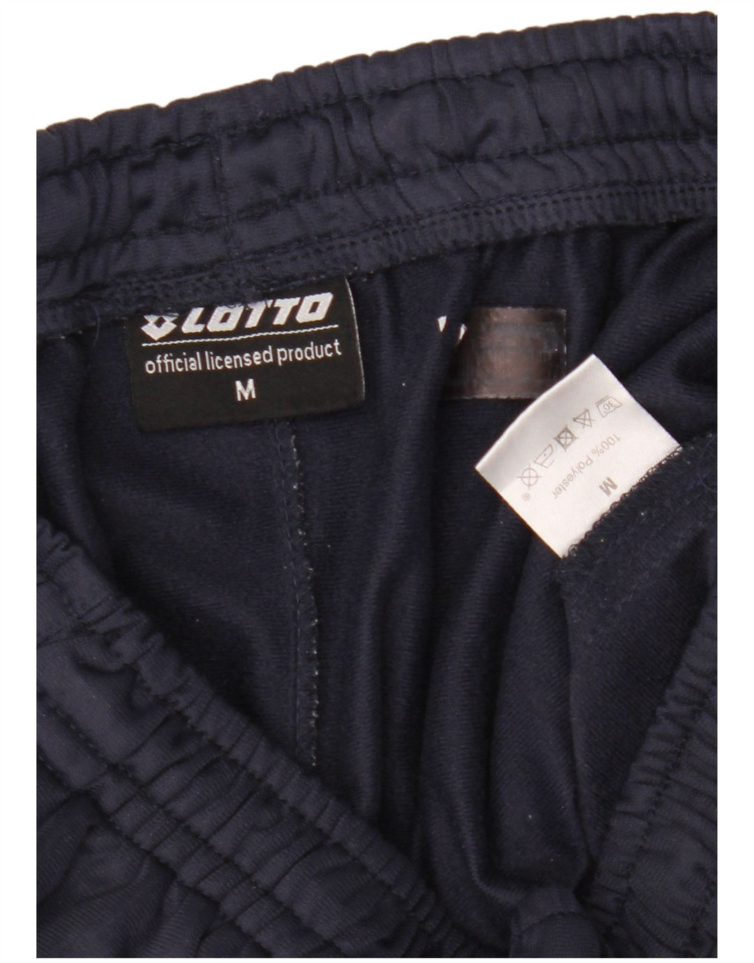 Calça de treino masculina Lotto Joggers poliéster azul marinho médio
