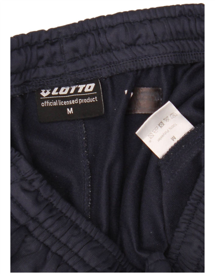 Calça de treino masculina Lotto Joggers poliéster azul marinho médio
