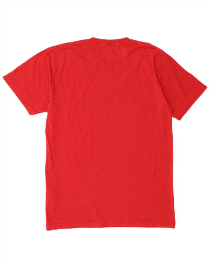 Camiseta Vans Masculina Classic Fit Top Médio Algodão Vermelho