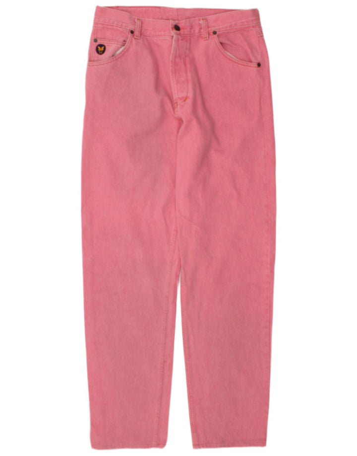 Calça Jeans Cônica Masculina Avirex W32 L33 Rosa