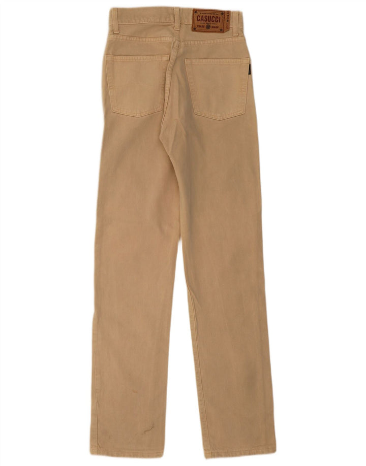 Calça jeans reta masculina CASUCCI W28 L34 algodão bege