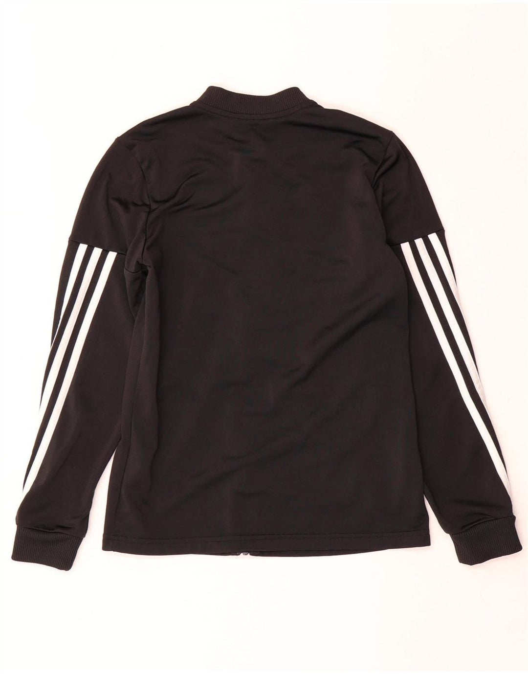 Casaco de treino Adidas para meninas 11-12 anos preto poliéster