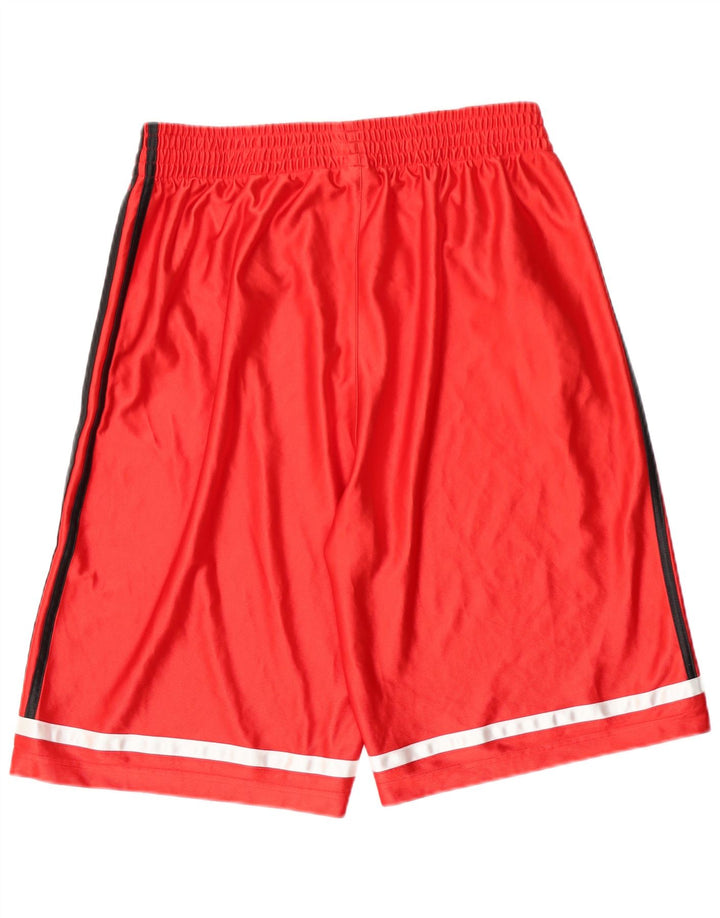 Shorts esportivos masculinos Adidas XL poliéster vermelho