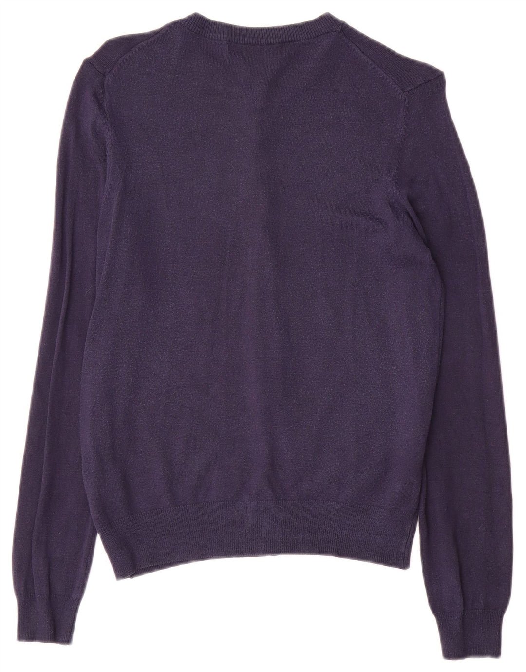 Suéter cardigã feminino Marks & Spencer UK 12 viscose azul marinho médio
