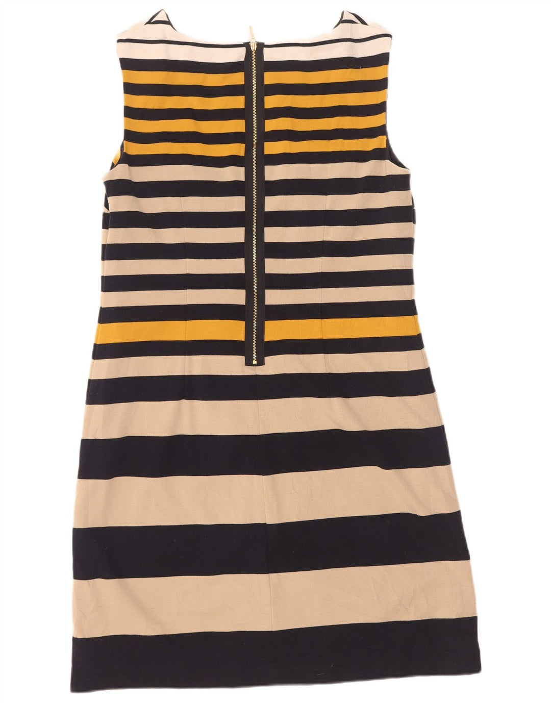 Vestido bainha feminino Marks & Spencer Reino Unido 14 médio listrado azul marinho